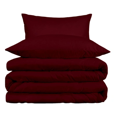 Superior 1000-thread Count Breathable Egyptian Cotton Classy Solid Duvet Cover Set