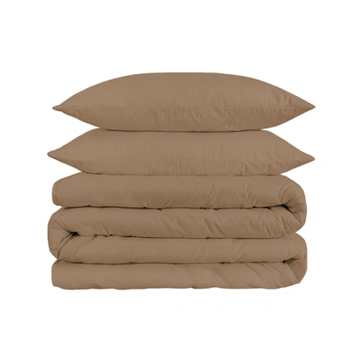 Superior 1500-thread Count Breathable Egyptian Cotton Luxurious Solid Duvet Cover Set