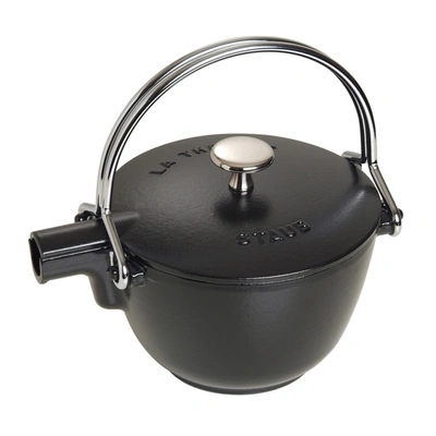 Shop Staub Cast Iron 1-qt Round Tea Kettle