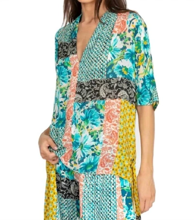 Johnny Was Paisley Ravenne Top In Multi