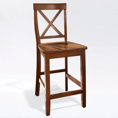 Crosley Furniture X-back Bar Stool (set Of 2), 24-inch