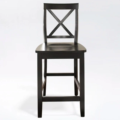 Crosley Furniture X-back Bar Stool (set Of 2), 24-inch