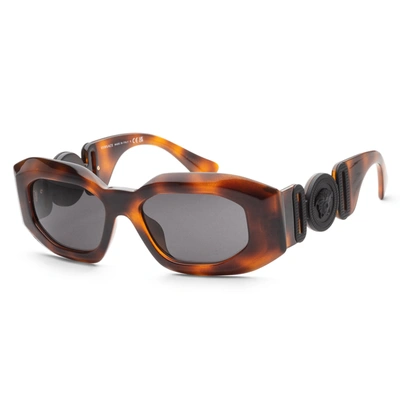 Shop Versace Men's Ve4425u-521787 Fashion 54mm Havana Sunglasses In Brown