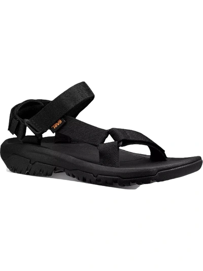 Shop Teva Hurricane Xlt2 Womens Knit Hiking Sport Sandals In Black