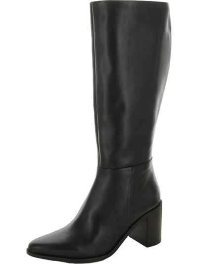 Shop Seychelles So Amazing Womens Leather Pointed Toe Knee-high Boots In Black