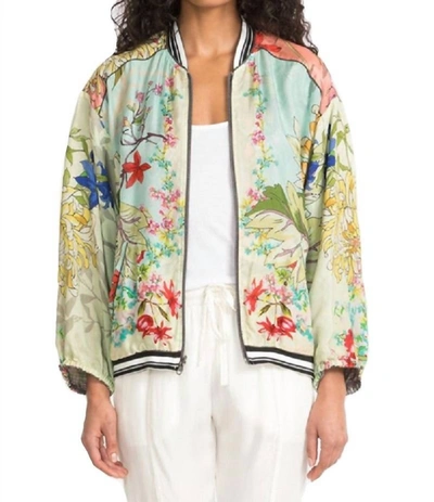 Shop Johnny Was Mizumi Bomber Jacket In Multi