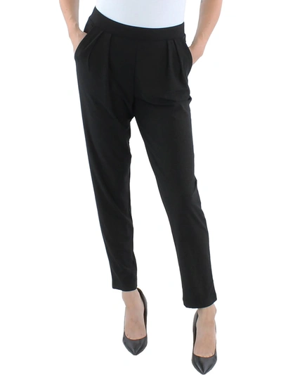 Shop Basics Womens Slouchy Cropped Ankle Pants In Black