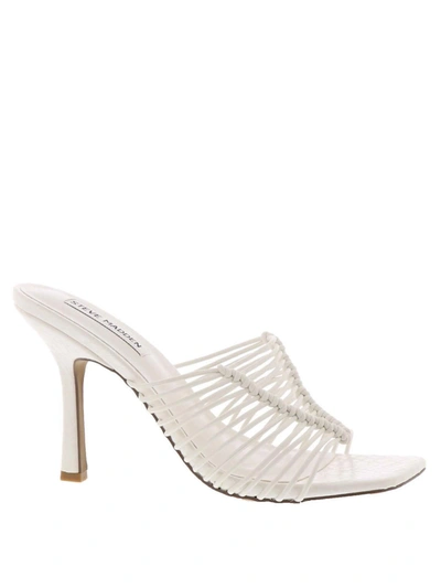 Shop Steve Madden Bonds Womens Slip On Casual Heels In White