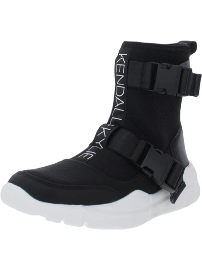 Shop Kendall + Kylie Nemo Womens Fitness Lifestyle Ankle Boots In Black
