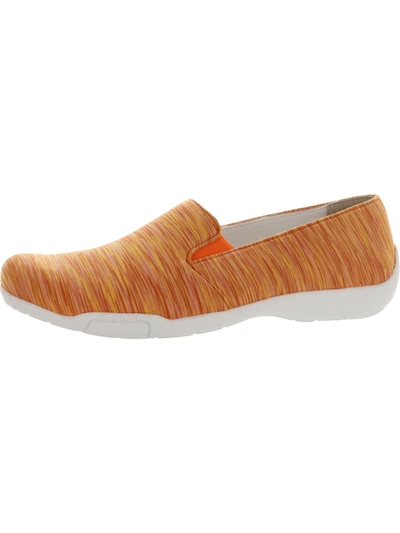 Shop Ros Hommerson Carmela Womens Low Top Cushioned Slip-on Sneakers In Orange