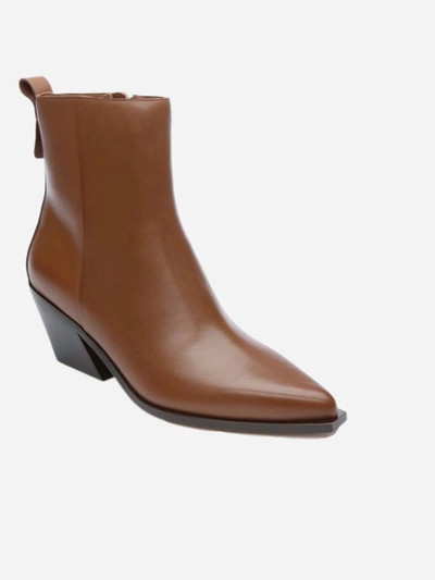 Shop Sanctuary Yolo Western Ankle Boot In Bourbon In Brown