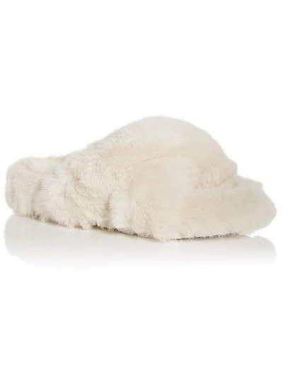 Shop J/slides Charli Womens Faux Fur Open Toe Slide Sandals In Multi