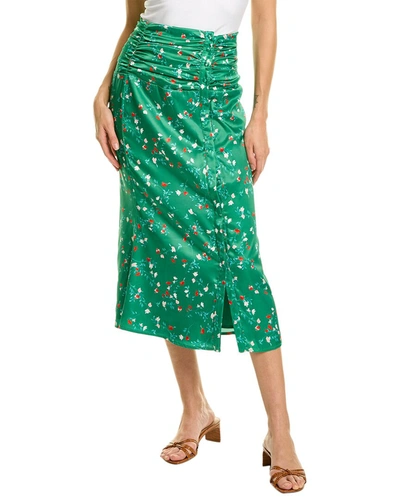 Shop Atoir The Petal Skirt In Green