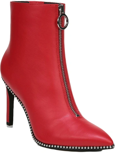 Bar Iii Briget Womens Embellished Pointed Toe Ankle Boots In Multi