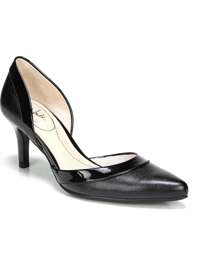 LIFESTRIDE SALDANA WOMENS DRESSY CUSHION INSOLE D'ORSAY HEELS 