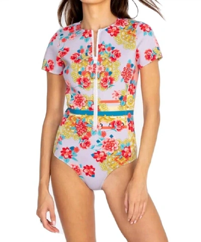 Johnny Was Japer Neoprene One Piece In Multi