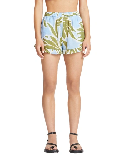 Shop Tanya Taylor Marley Short In Blue