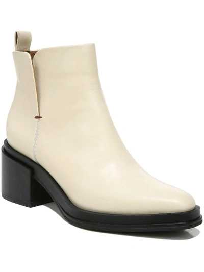 Shop Franco Sarto Dalden Womens Leather Square Toe Ankle Boots In Multi