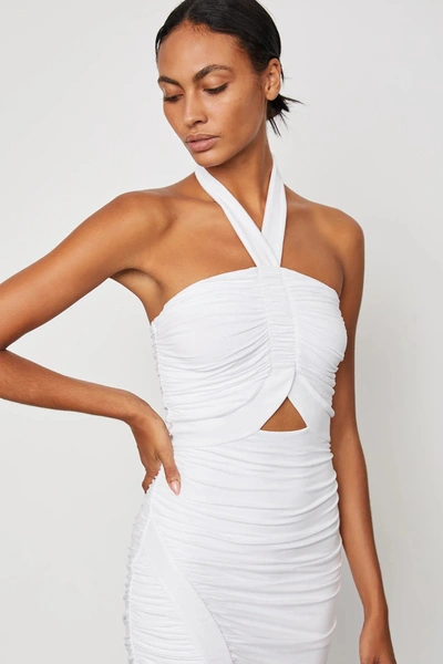 Shop Bailey44 Maive Halter Dress In White