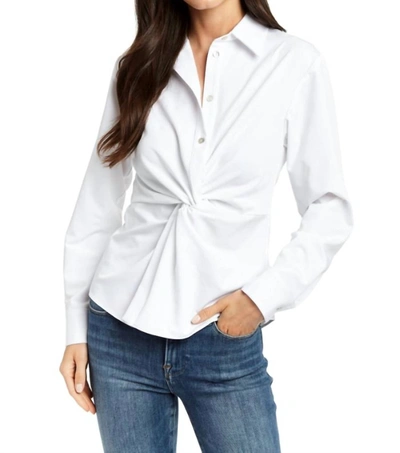 Shop Drew Natica Twist Top In White