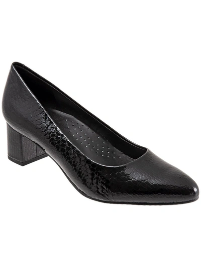 Shop Trotters Kari Womens Pointed Toe Heels In Black
