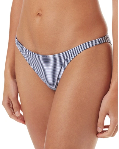 Shop Melissa Odabash Brazilian Bikini Bottom In Blue