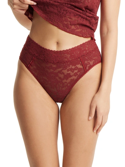 Shop Hanky Panky Daily Lace Cheeky Brief In Multi