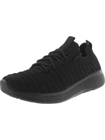 Shop Urban Sport Womens Knit Fitness Sock Sneakers In Black