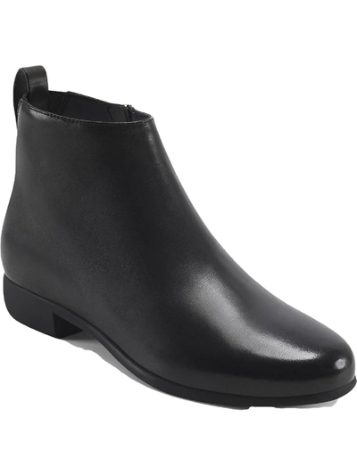 Shop Aerosoles Spencer Womens Padded Insole Comfort Ankle Boots In Black