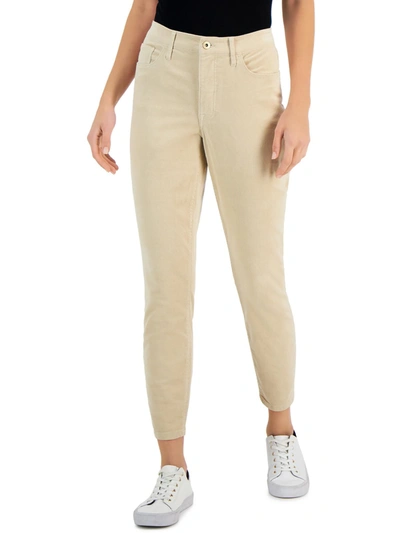 Tommy Hilfiger Cropped Culotte Pant In White