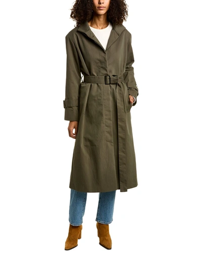 Shop Iro Atwick Coat In Brown