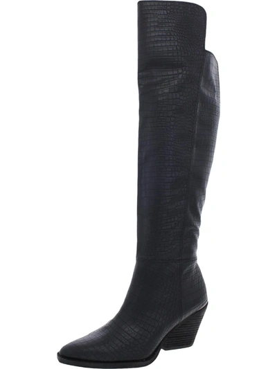 Shop Zodiac Ronson Womens Padded Insole Tall Over-the-knee Boots In Black