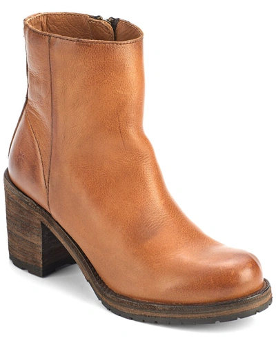 Shop Frye Karen Leather Boot In Brown
