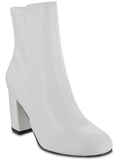 Mia Womens Laceless Dressy Booties In Multi
