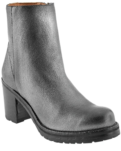 Shop Frye Karen Leather Boot In Grey