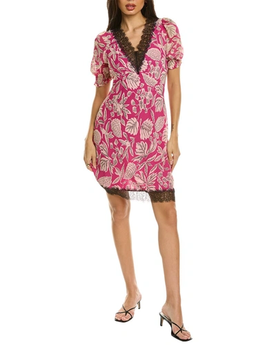 Shop Ted Baker Sankey Mini Dress In Pink