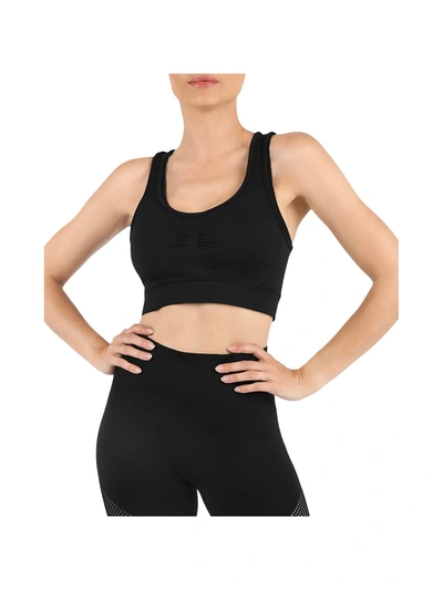 Shop Koral Roxy Womens Fitness Yoga Sports Bra In Black