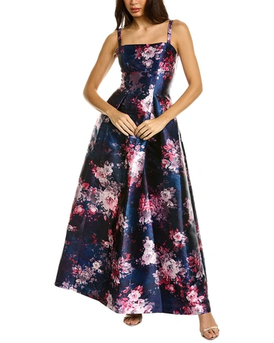 Shop Kay Unger Maxine Gown In Multi