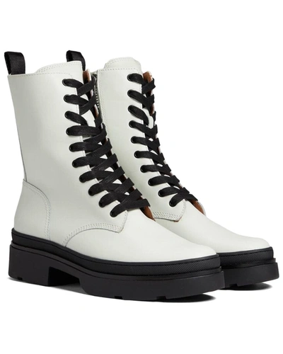 Shop Frye Chloe Leather Boot In White