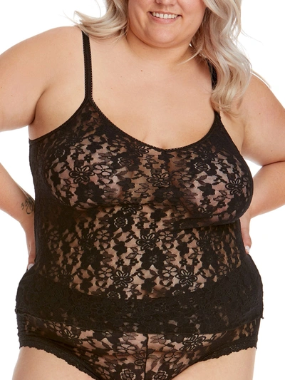Shop Hanky Panky Plus Size Daily Lace Camisole In Multi