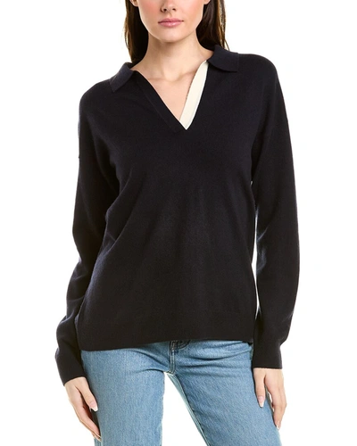Shop Chinti & Parker Wool & Cashmere-blend Sweater In Black