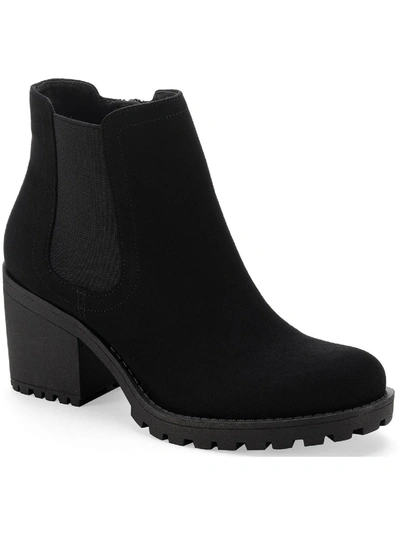 Sun + Stone Morghan Womens Casual Leather Ankle Boots In Multi