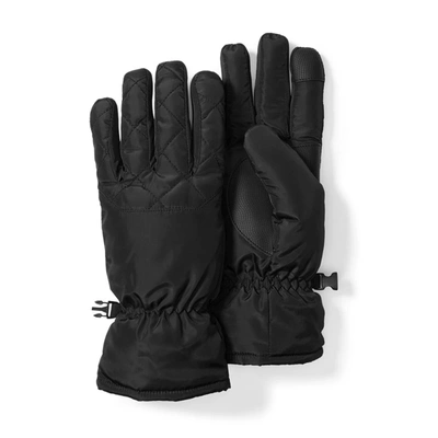 Shop Eddie Bauer Women's Lodgeside Gloves In Black