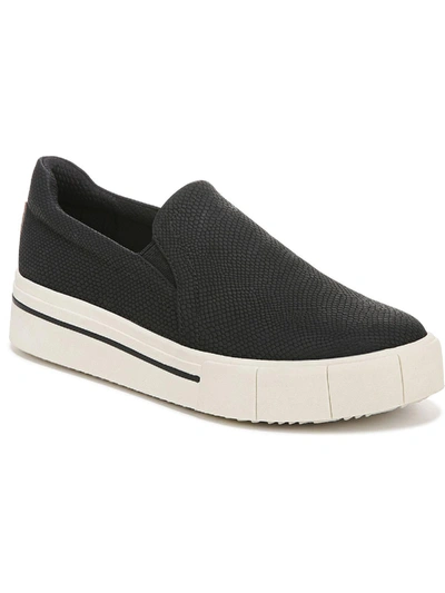 Shop Dr. Scholl's Shoes Happiness Lo Womens Leather Lifestyle Casual And Fashion Sneakers In Black