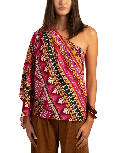 Shop Trina Turk Anusha Top In Multi