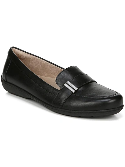 Shop Soul Naturalizer Kentley Womens Leather Slip On Loafers In Black