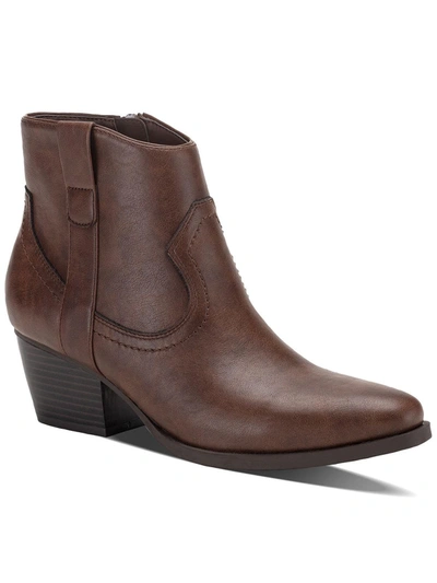 Style & Co Masrina Womens Booties In Multi