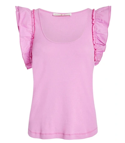 Shop Marie Oliver Anna Top In Azalea In Pink