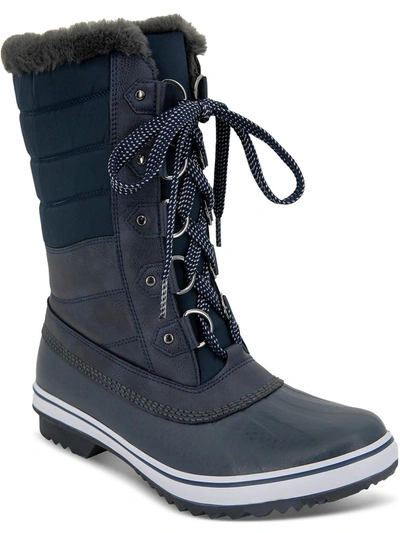 Jbu By Jambu Lorna Encore Womens Quilted Snow Winter Boots In Multi