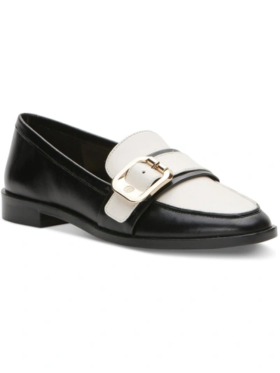 Shop Vince Camuto Cenkanda Womens Leather Slip On Loafers In Black